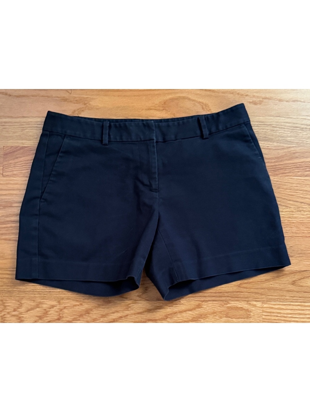 Michael Kors Chino Shorts Women Size 2 Navy Blue
